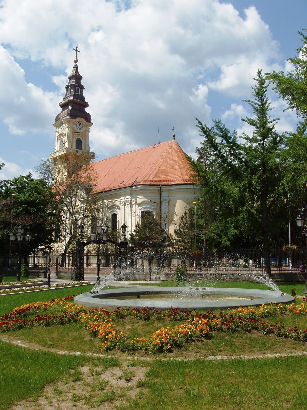 The Orthodox Cathedral of St. Nicholas. The Orthodox Cathedral of St. Nicholas in Vršac