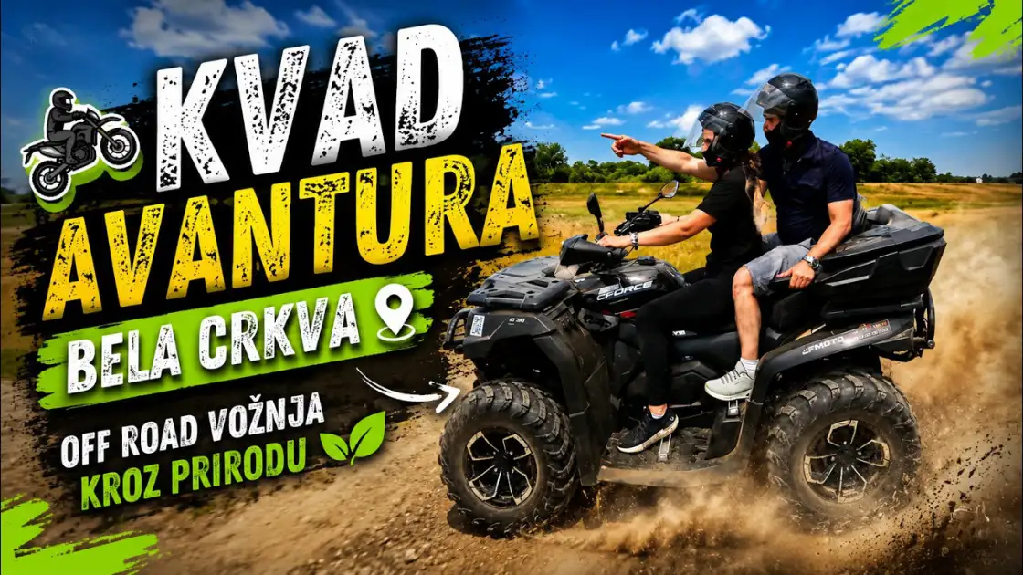 Kvad Avantura Bela Crkva | Off Road Vožnja kroz Prirodu — Harlijeva Devojka